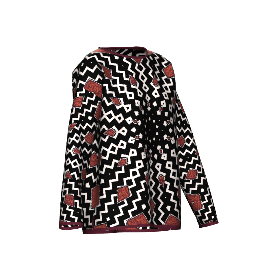 Hyperspace Kaleidoscope Sweater