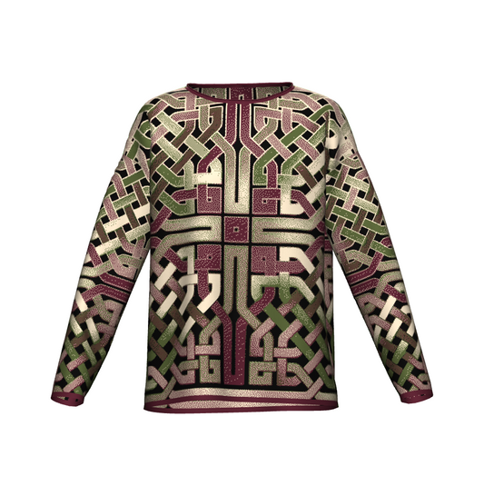 Earthtone Celtic Knot Sweater