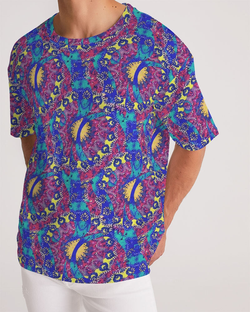 Caribbean Grafitti Men's All-Over Print Premium Heavyweight Tee