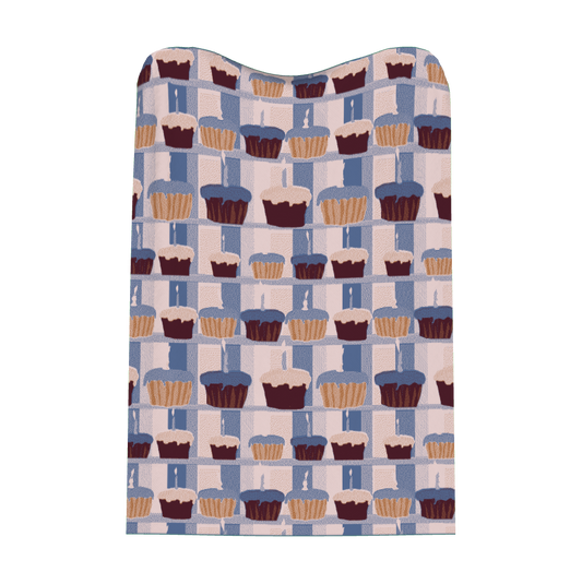 Cupcakes Knit Throw Blanket