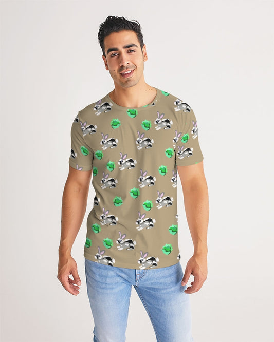 Bunnies Pattern Men's All-Over Print Tee