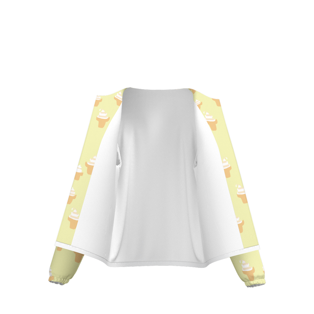 Ice Cream Cone Unisex Lightweight Hooded Windbreaker- Water Resistant