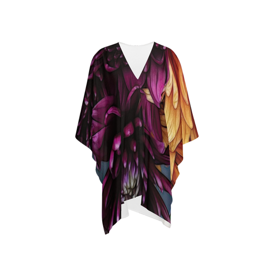 October Flowers 9 Women's Silky-like Wrap-Ultra-Soft and Smooth