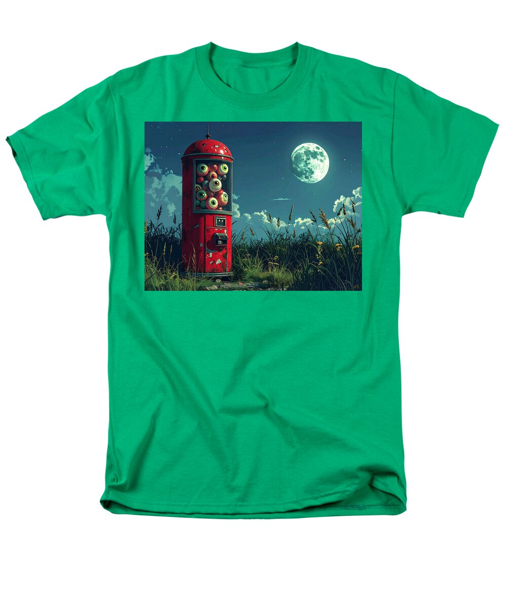 Eerie Eyeball Vending Machine - Men's T-Shirt  (Regular Fit)