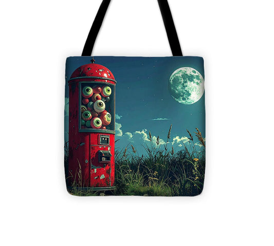 Eerie Eyeball Vending Machine - Tote Bag