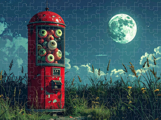 Eerie Eyeball Vending Machine - Puzzle