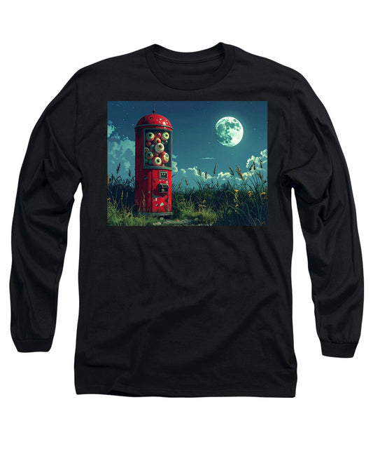 Eerie Eyeball Vending Machine - Long Sleeve T-Shirt