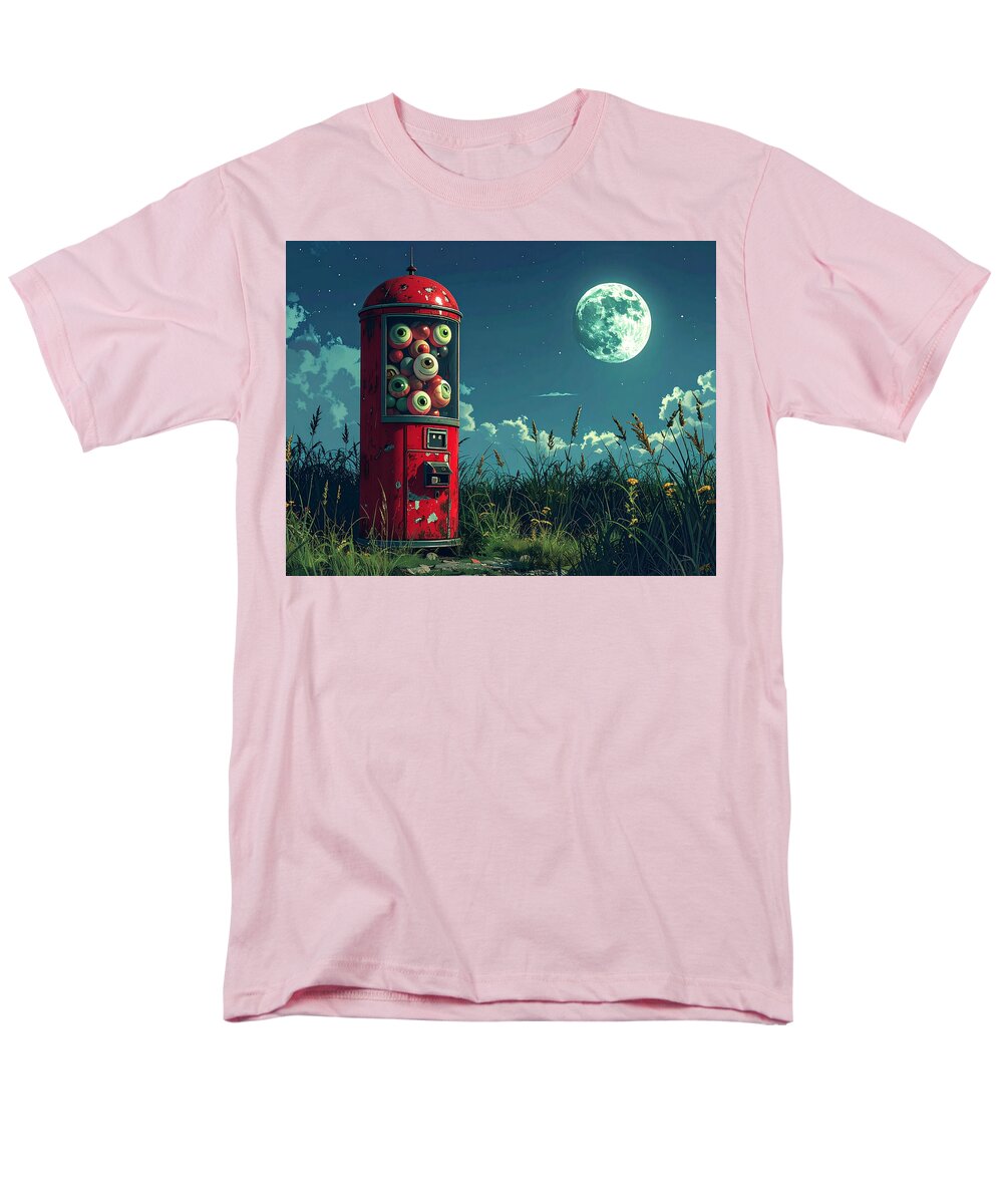 Eerie Eyeball Vending Machine - Men's T-Shirt  (Regular Fit)