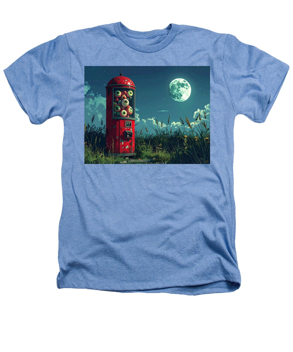 Eerie Eyeball Vending Machine - Heathers T-Shirt