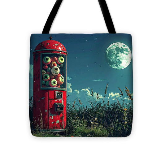 Eerie Eyeball Vending Machine - Tote Bag