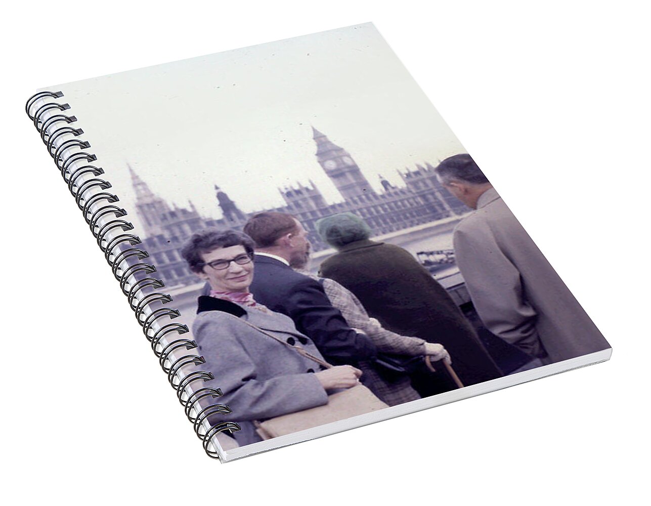 Europe 1967 No 3 - Spiral Notebook