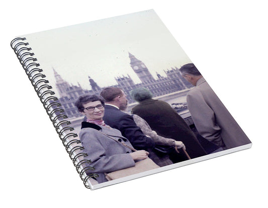 Europe 1967 No 3 - Spiral Notebook