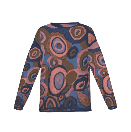 Warm Autumn Bubbles Knit Sweater