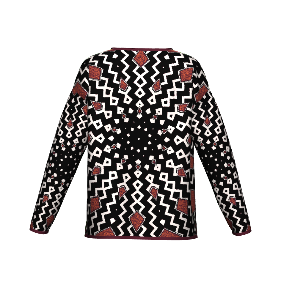 Hyperspace Kaleidoscope Sweater