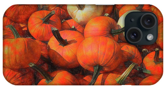 Fall Pumpkin Pile - Phone Case