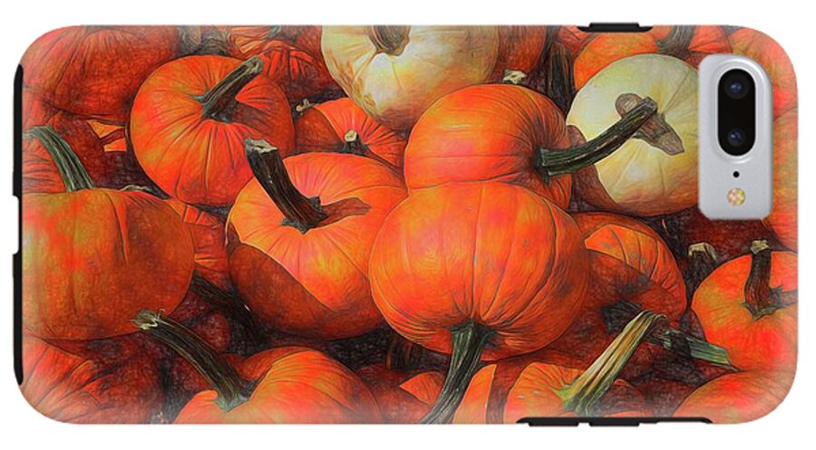 Fall Pumpkin Pile - Phone Case