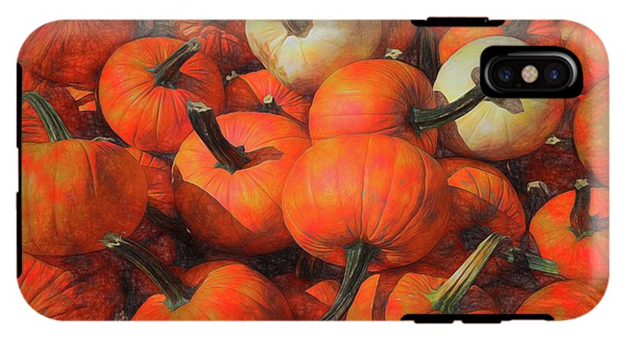Fall Pumpkin Pile - Phone Case