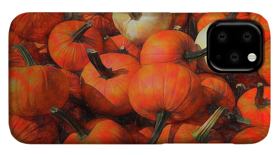 Fall Pumpkin Pile - Phone Case