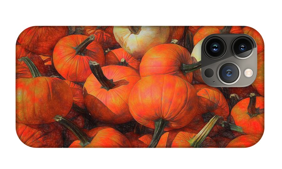Fall Pumpkin Pile - Phone Case