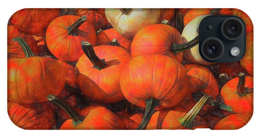 Fall Pumpkin Pile - Phone Case