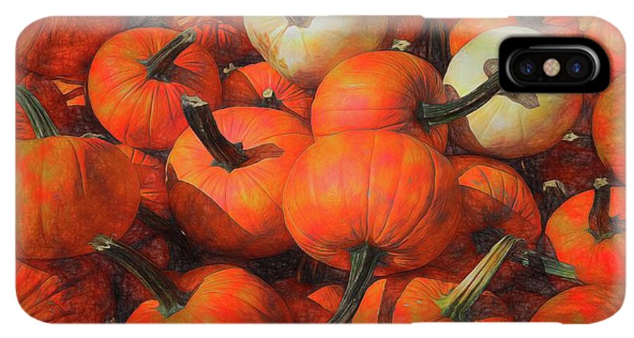 Fall Pumpkin Pile - Phone Case