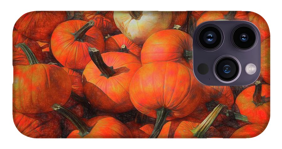 Fall Pumpkin Pile - Phone Case