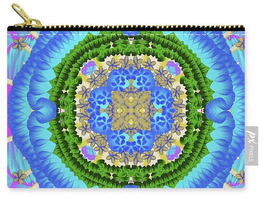 Fantasy Flower No 7 - Zip Pouch