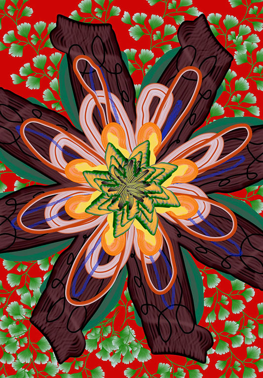 Fantasy Flower No 6 Digital Image Download