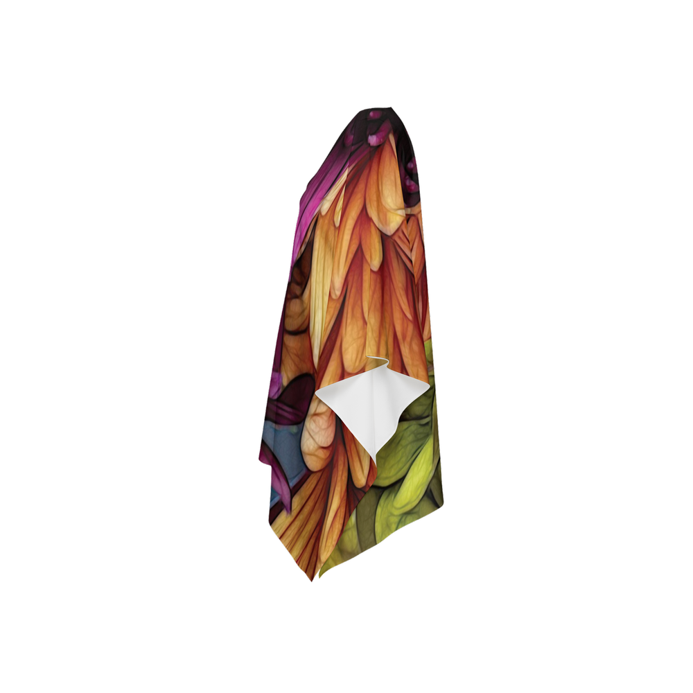 October Flowers 9 Women's Silky-like Wrap-Ultra-Soft and Smooth