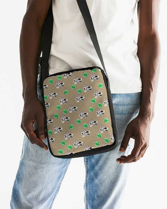 Bunnies Pattern Messenger Pouch