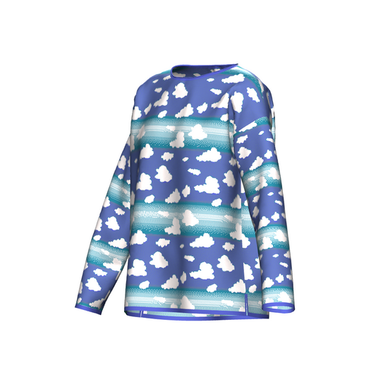 Clouds Pattern Sweater