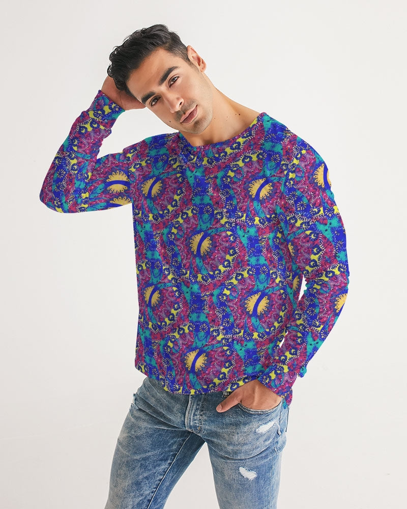 Caribbean Grafitti Men's All-Over Print Long Sleeve Tee