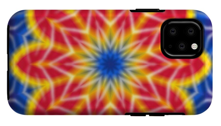 Flower Tie Dye Kaleidoscope - Phone Case