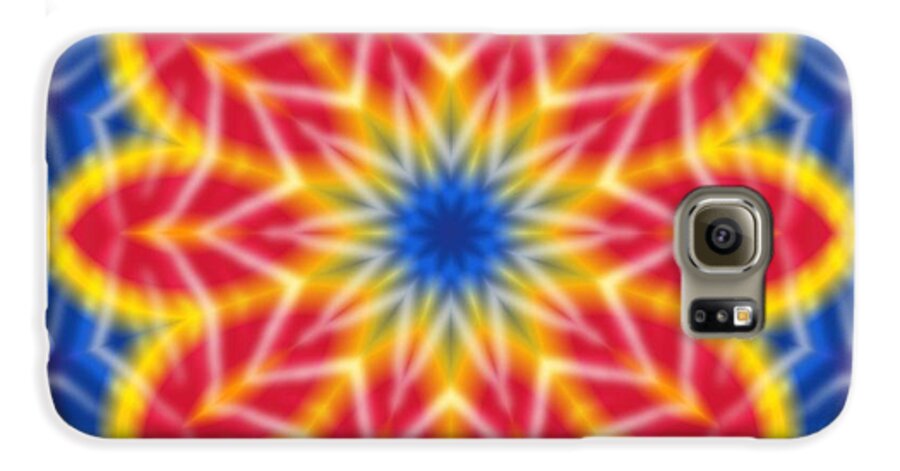 Flower Tie Dye Kaleidoscope - Phone Case