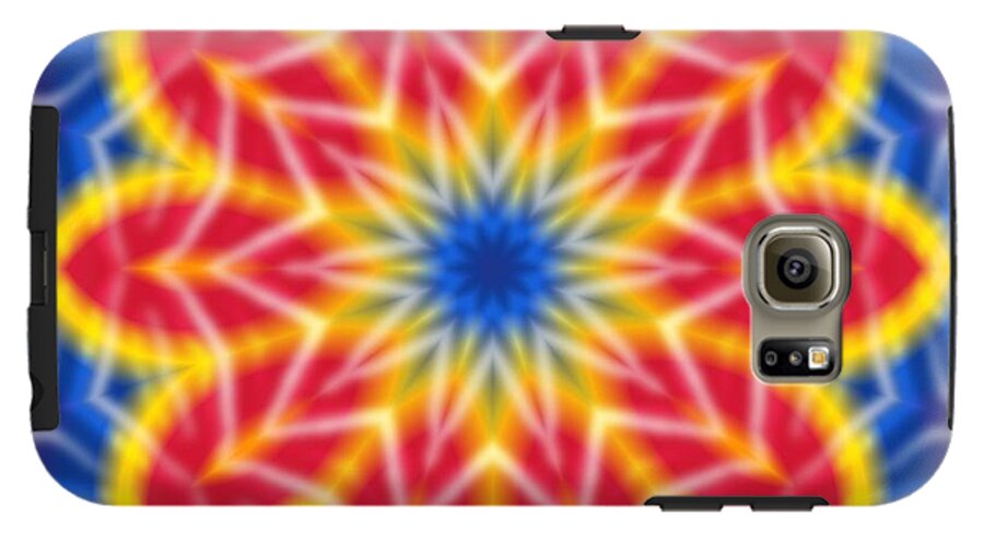 Flower Tie Dye Kaleidoscope - Phone Case
