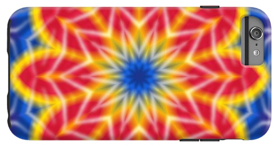 Flower Tie Dye Kaleidoscope - Phone Case