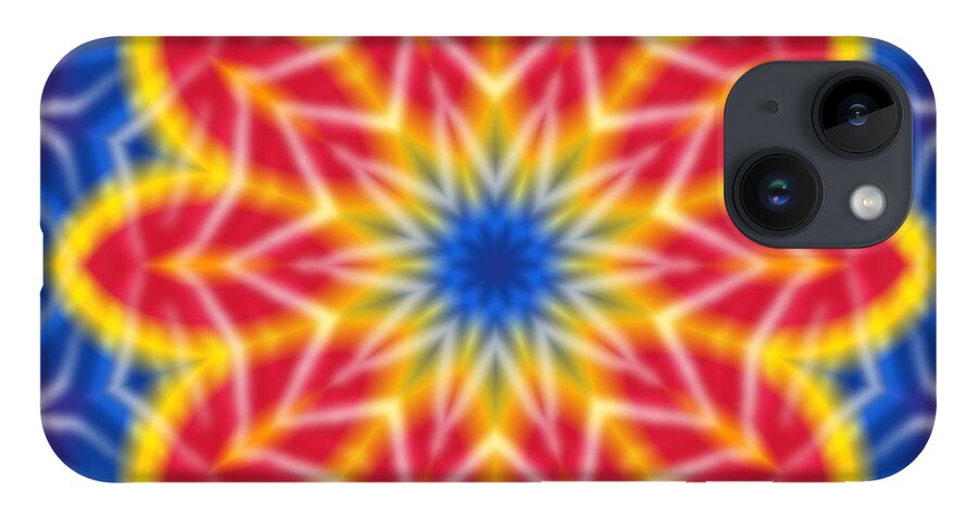 Flower Tie Dye Kaleidoscope - Phone Case