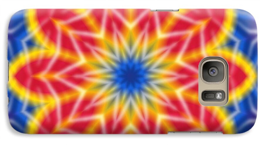 Flower Tie Dye Kaleidoscope - Phone Case
