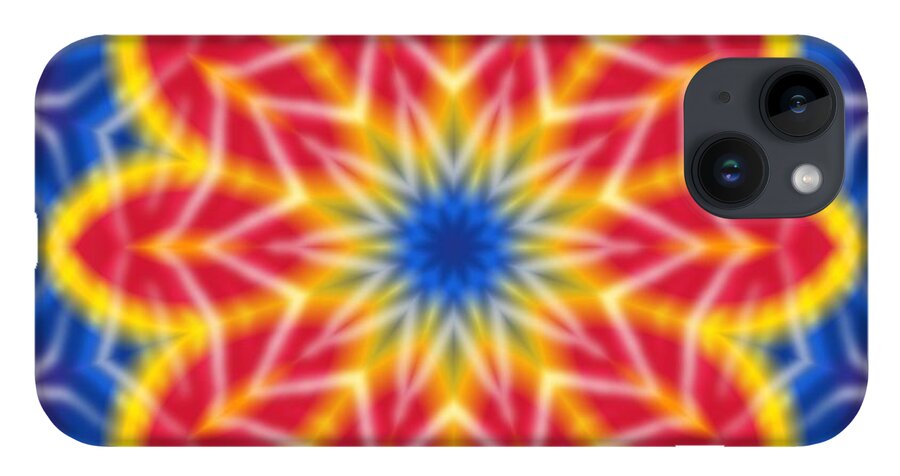 Flower Tie Dye Kaleidoscope - Phone Case