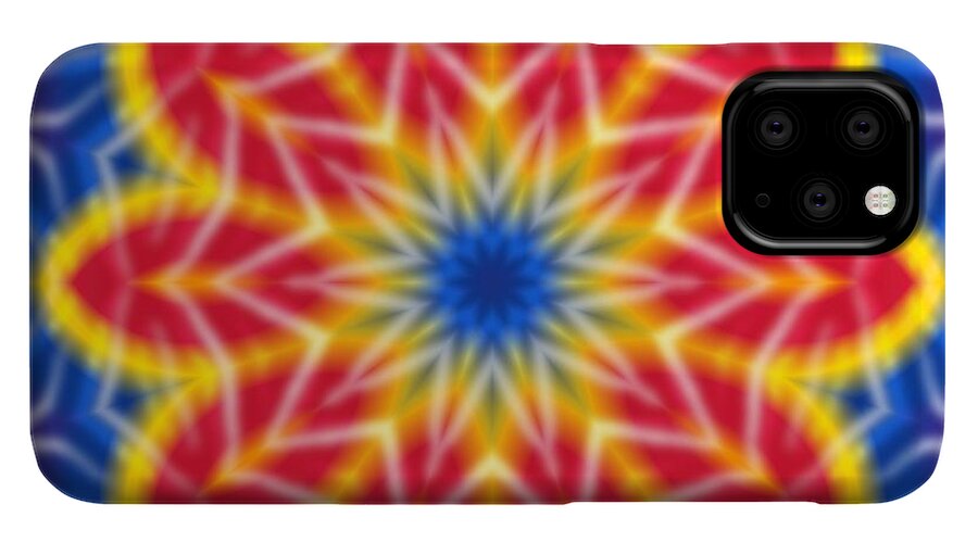 Flower Tie Dye Kaleidoscope - Phone Case
