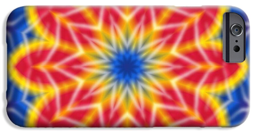 Flower Tie Dye Kaleidoscope - Phone Case