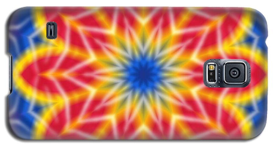 Flower Tie Dye Kaleidoscope - Phone Case