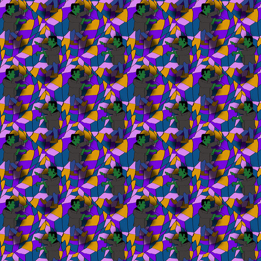 Frankenstein Pattern Digital Image Download