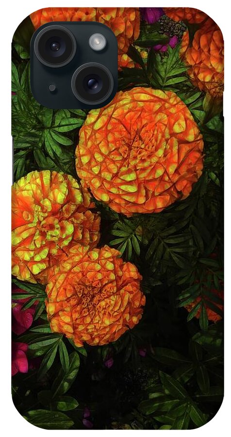 Large Marigolds - Phone Case