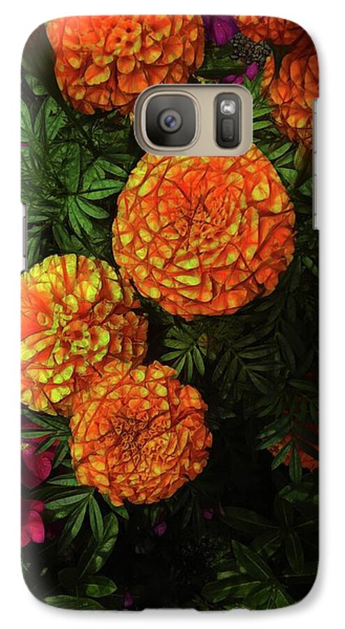 Large Marigolds - Phone Case