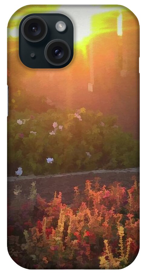 Morning Garden Walk - Phone Case