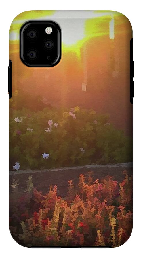 Morning Garden Walk - Phone Case