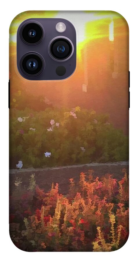 Morning Garden Walk - Phone Case