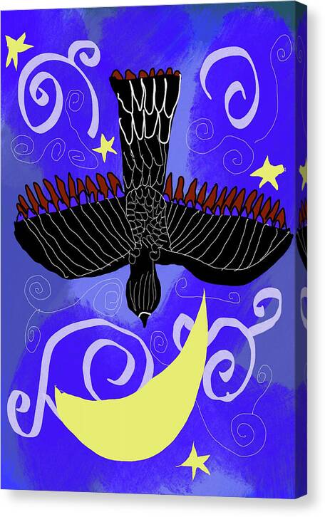 Night Hawk - Canvas Print