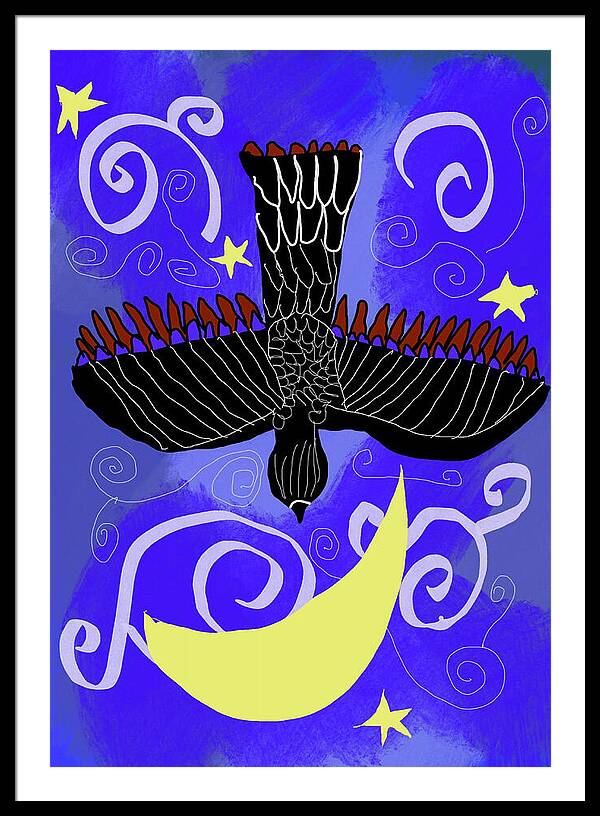 Night Hawk - Framed Print